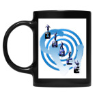 Кружка цветная UV-DTF