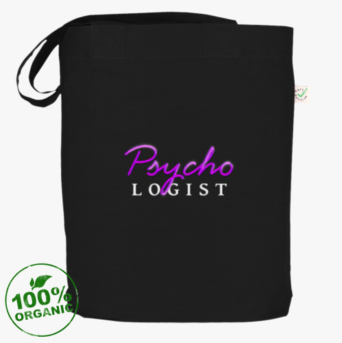 Сумка шоппер с принтом Психологу на заметку