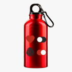 Металлическая бутылка 400 мл UV-DTF