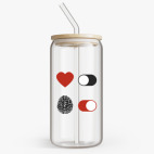 Банка с бамбуковой крышкой