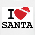 Новогодний принт I Love Santa