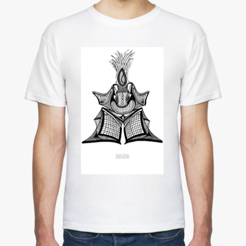 Футболка с принтом абстракция