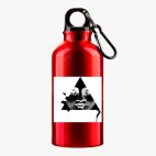 Металлическая бутылка 400 мл UV-DTF