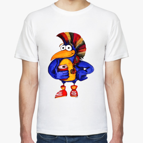 Футболка с принтом  Кирилл и Кола