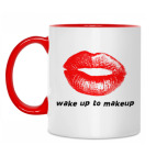 Wake up to makeup