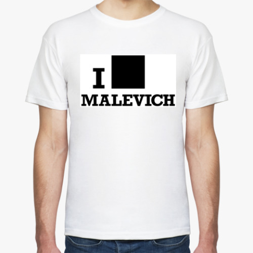 Футболка с принтом  Malevich