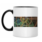 Кружка двухцветная