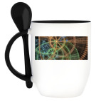 Кружка с ложкой