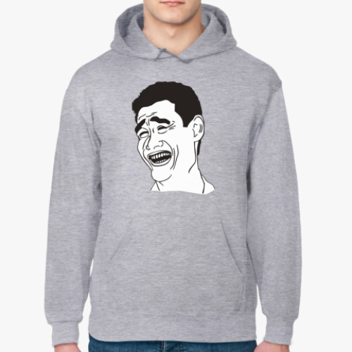 Толстовка худи с принтом Fuck That