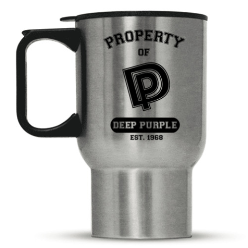 Кружка-термос с принтом Deep Purple