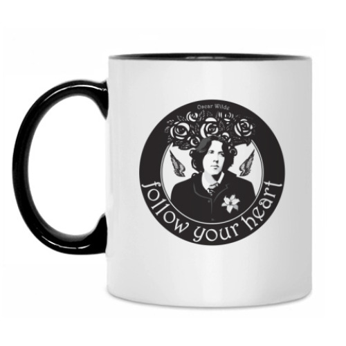 Кружка с принтом Oscar Wilde