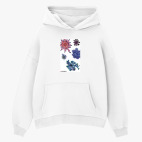 Толстовка худи оверсайз