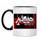 Кружка двухцветная