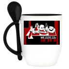 Кружка с ложкой