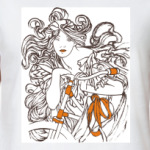 Велосипедистка