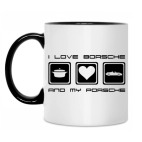 Кружка двухцветная