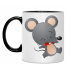 Кружка двухцветная