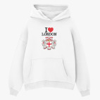 Толстовка худи оверсайз