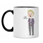 Кружка двухцветная