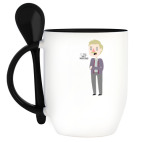 Кружка с ложкой