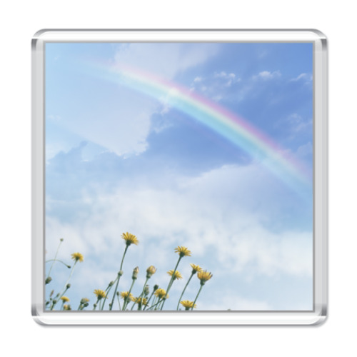 Магнит с принтом ЭКО