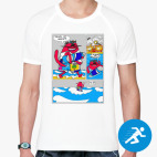 Мужская спортивная футболка