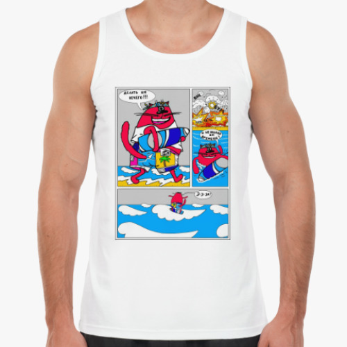 Майка с принтом Мы за мир!