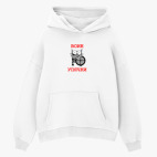 Толстовка худи оверсайз