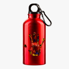 Металлическая бутылка 400 мл UV-DTF