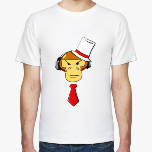 Футболка с принтом Обезьяна