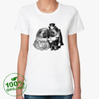 Женская футболка органик