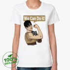 Женская футболка органик