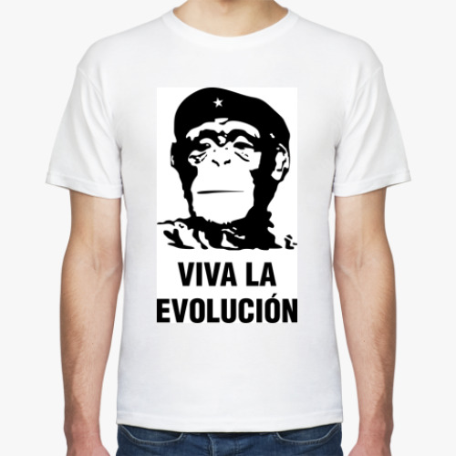 Футболка с принтом Viva La Evolucion 2