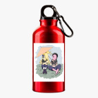 Металлическая бутылка 400 мл UV-DTF