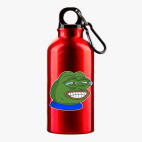 Металлическая бутылка 400 мл UV-DTF