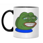 Кружка двухцветная