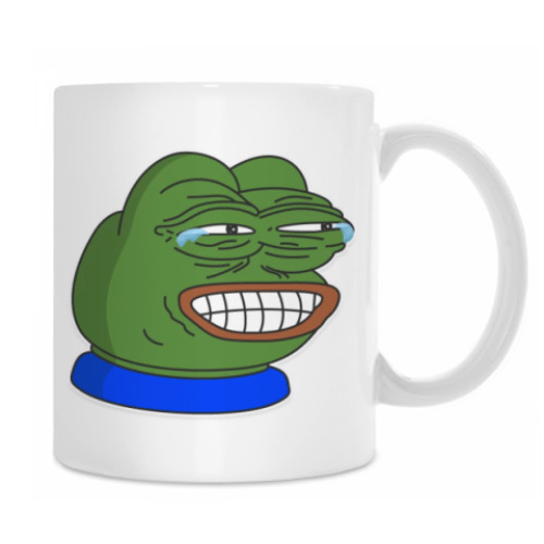 Кружка с принтом Лягушонок Пепе