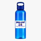 Прозрачная спортивная бутылка