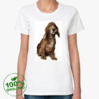 Женская футболка органик