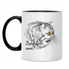 Кружка двухцветная