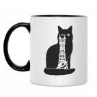 Кружка двухцветная