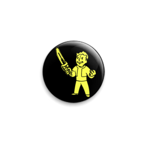 Значок 25мм с принтом  vaultboy