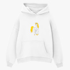 Толстовка худи оверсайз