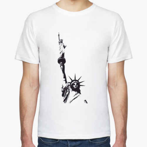 Футболка с принтом Statue