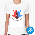 Женская спортивная футболка