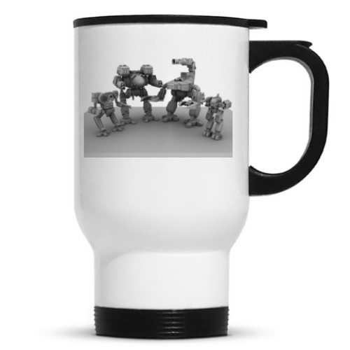 Кружка-термос с принтом Battletech