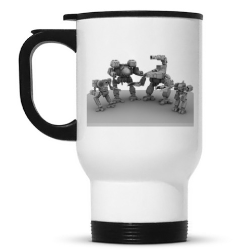 Кружка-термос с принтом Battletech
