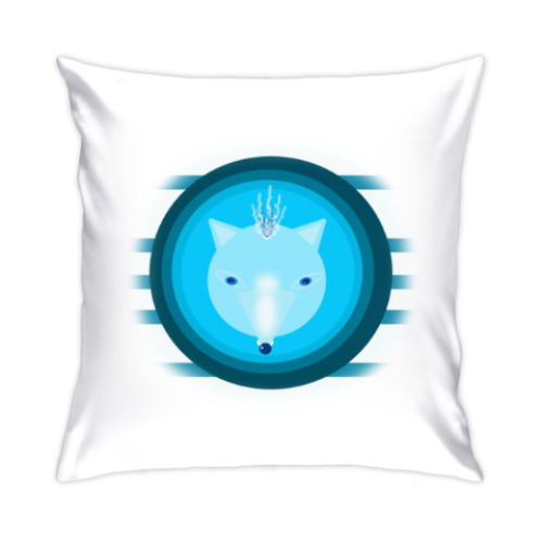 Подушка с принтом Микс. Лис,Летучий Мыш