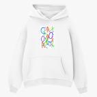 Толстовка худи оверсайз