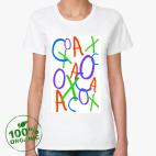 Женская футболка органик